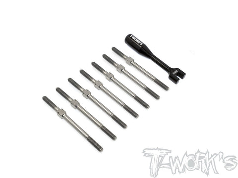 TB-194 64 Titanium Turnbuckle Set ( For Xray XB4 2020 )