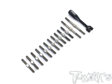 TB-198 64 Titanium Turnbuckle Set (For Awesomatix A800MMX / A800FX )