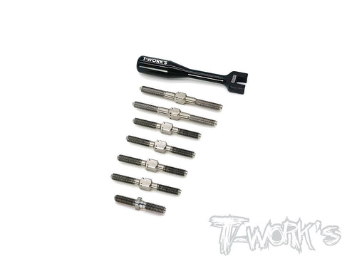 TB-218 64 Titanium Turnbuckle Set ( For Yokomo BD10/BD10 LC )