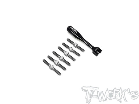 TB-228 64 Titanium Turnbuckle Set ( For Serpent X20 mini )
