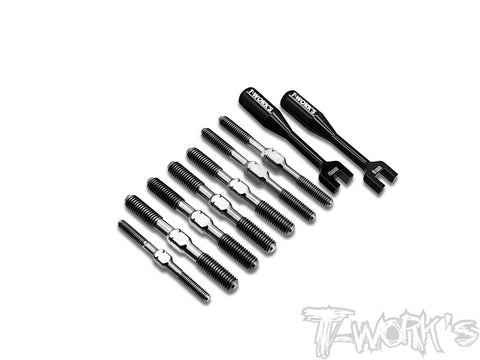 TB-236 64 Titanium Turnbuckle Set ( For Xray GTX8 2022 / GTX8 2023)