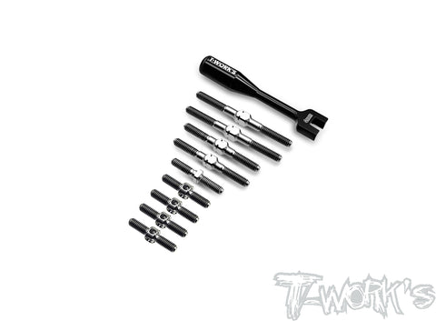 TB-273 64 Titanium Turnbuckle Set ( For DESTINY RX-10SR 3.0 )