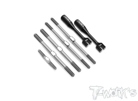 TB-287 64 Titanium Turnbuckle Set( For Sworkz S35-T2 )