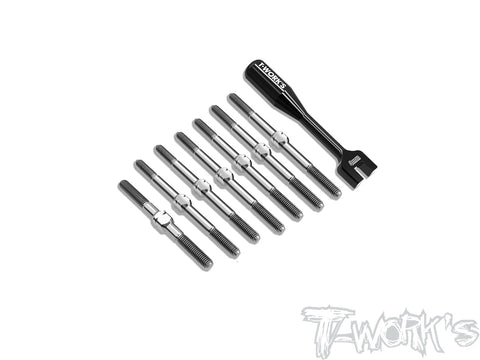 TB-301 64 Titanium Turnbuckle Set( For Yokomo MO1.0 )