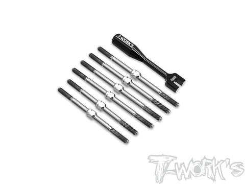 TB-309 64 Titanium Turnbuckle Set ( For Schumemacher LD3D )