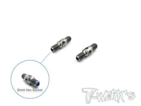 TBSOH-418 64 Titanium Turnbuckles 4mm x 18mm