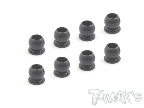 TE-155-Y 7075-T6 Hard Coated Alum. 5.8mm Shock End Ball ( For Yokomo BD7/15/16/BD8 ) 8pcs.