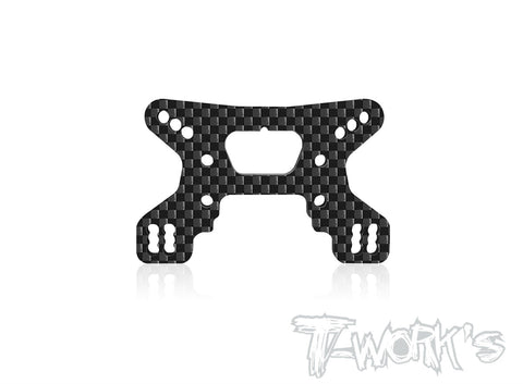 TE-182-B74.2-V2 Graphite Front Shock Tower +1.5mm Camber Hole ( For Team Associated RC10 B74.2 )