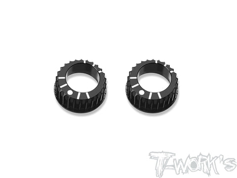 TE-222-A800 Alum. Adjustment Bearing Hub ( For Awesomatix A800R/800 ) 2pcs.