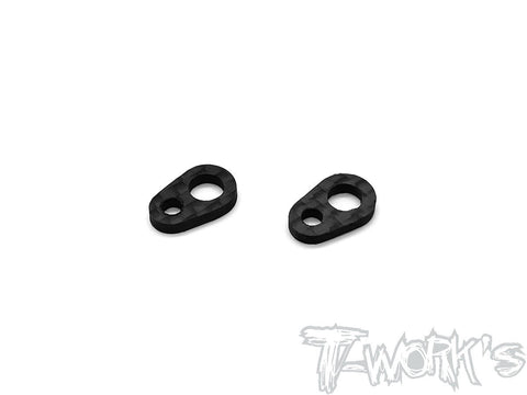 TE-230-B Grpahite Rear Body Mount Plate Spacer ( Mugen MTC-2 ) 2pcs.