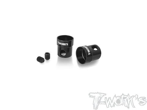 TE-244-G Alum. Center CVD Cup Cover ( 2pcs. ) Black