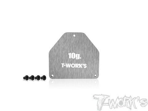 TE-B7-B Steel Servo Chassis Weight 10g ( For AE RC10 B7 )