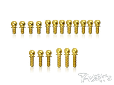 TN-001-T417 Titanium Nitride Ball End set ( For Xray T4'17 )
