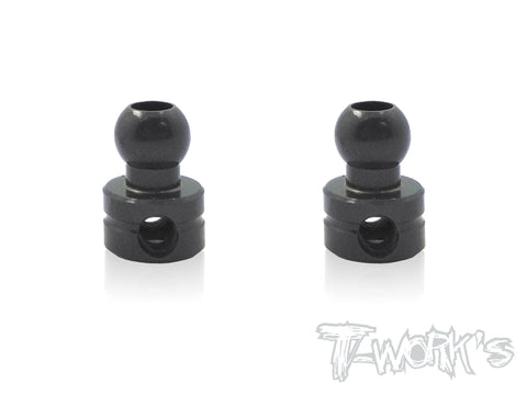 TO-104-B 7075-T6 Hard Coated Alum.Anti-roll Bar Ball ( For Hong Nor & OFNA X3/X3E Sabre,IGT8) 2pcs.