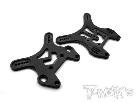 TO-187 5mm Graphite Shock Tower Set ( For Sworkz S350 BK1 Evo.2 )