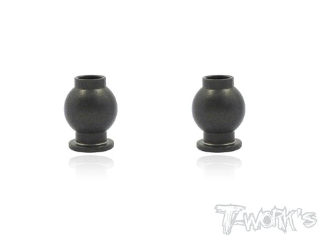 TO-199-E 7075 Hard Coated Alum.6.8mm Steering Pivot Ball ( For Xray XB9,XB8,XB8'16,XB8E'16,GTX'17 / XB8'19 ) 2pcs.