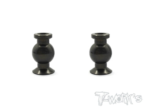 TO-200-D 7075-T6 Hard Coated Alum.7mm Mounting Ball With Hex Socket ( For Team Associated RC8 B3 ) 2pcs.