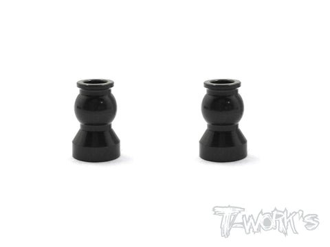 TO-200-E 7075-T6 Hard Coated Alum. 5.8mm Servo Link Pivot Ball ( For Team Associated RC8 B3 ) 2pcs.