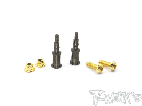 TO-240-T-5 Hard Coated 7075-T6 Alum. Shock Standoffs +5mm ( For TENKO NB48 2.0 ) 2pcs.