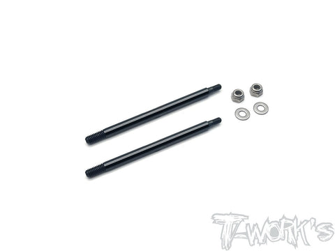 TO-260-MP10TKI2 DLC coated Front Shock Shaft 57mm ( For Kyosho MP10 TKI2 ) 2pcs.
