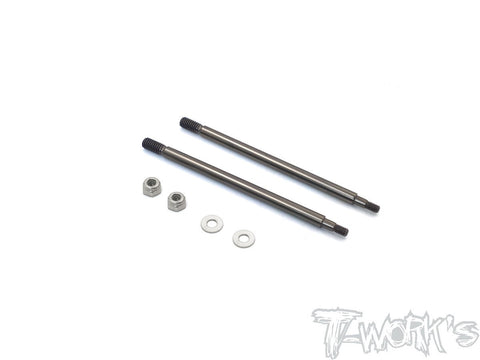 TO-260-RC8 DLC coated Front Shock Shaft 54.7mm ( For Team Associated RC8 B3.1 ) 2pcs.