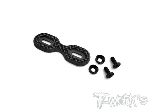 TO-300-10B 1/10 Buggy Graphite Wing Button ( Wide )