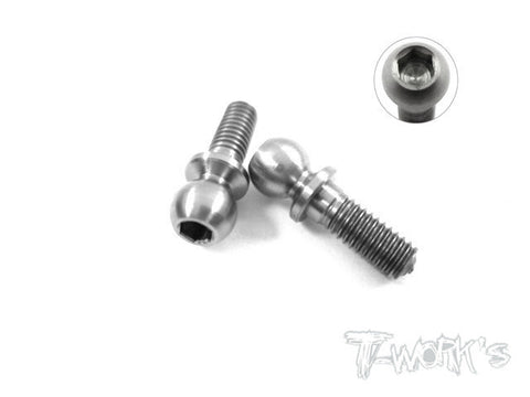 TP-018 64 Titanium 4.4mm Ball End ( Serpent )2pcs.