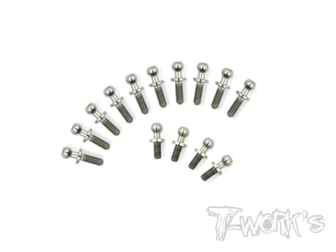 TP-029 64 Titanium Ball End set For Yokomo B-Max4 III