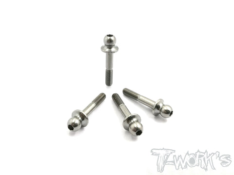 TP-066 64 Titanium Pivot ball Arm ( For Serpent Spyder SDX4) 4pcs.