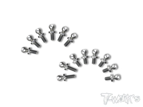 TP-077 64 Titanium Ball End Set (For Kyosho Lazer ZX6.6)