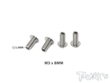 TP-087 64 Titanium Down Stop Screws  4pcs.