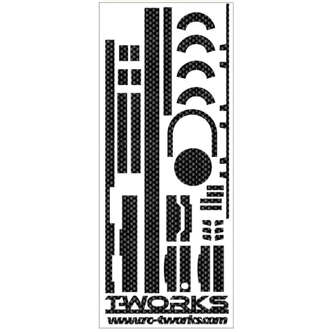 TS-036 Shiny Graphite Sticker (For KO 3D Extension Unit)