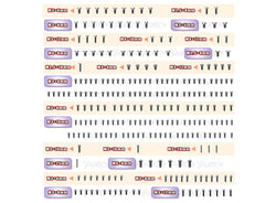 TSSU-CPGT	64 Titanium Screw set ( UFO Head ) 255pcs.( For Capricorn GT  )