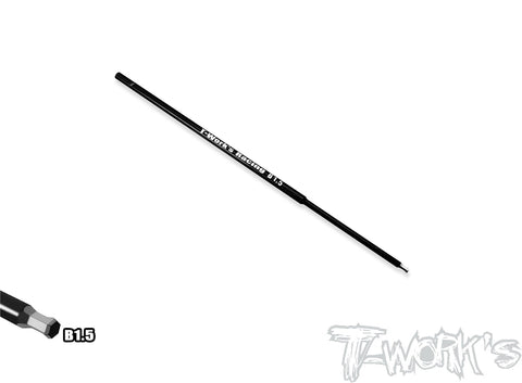 TT-026-B1.5 HSS Hex Ball Wrench Replacement Tip 1.5 x 120mm