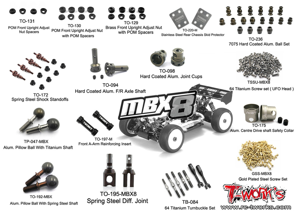 T-Work's Option Parts For Mugen MBX 8