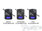 TE-253-MO3.0    7075-T6 Alum.CVA Drive Shaft  set  ( For Yokomo MO3.0 ）