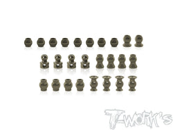 TO-104-IX5B   7075 Hard Coated Alum. Ball Set ( For  Hong Nor IX5B )  26pcs.
