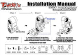 TO-358-M     Front Hub Weight System ( For Mugen MBX8R/ECO/8TR/8 )