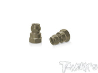 TE-128-G  7075-T6 Hard Coated Alum. Shock Bushings 10mm( Team Associated RC10 B7.1 ) 2pcs.