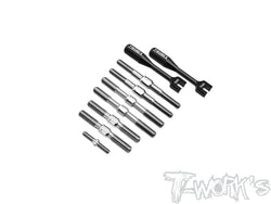TB-GTXE'27	64 Titanium Turnbuckle Set ( For Xray GTXE 2027)