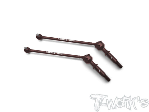 C-B7-71   Steel Rear CVD Set 71mm ( For Team Associated RC10 B7/B84 ) 2pcs.