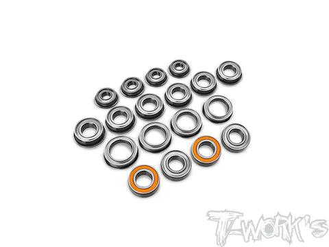 BBS-GR-NITRO    Precision Ball Bearing Set  ( For Gimar raptor nitro ) 18pcs.