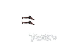 C-TC28-3     Steel CVD Set Use Mini Z Rims ( For Team Associated TC28 )2pcs.