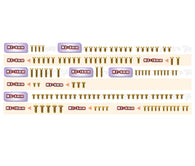 GSS-MS2.0	Gold Plated Steel Screw Set 122pcs.  ( For Yokomo MS2.0 )