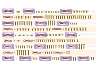 GSS-S35.5e    Gold Plated Steel Screw Set 189pcs.   ( For SWORKZ S35-5e  )