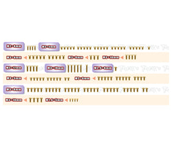 GSS-TRF421X  Gold Plated Steel Screw Set 124pcs.( For Tamiya TRF 421X )