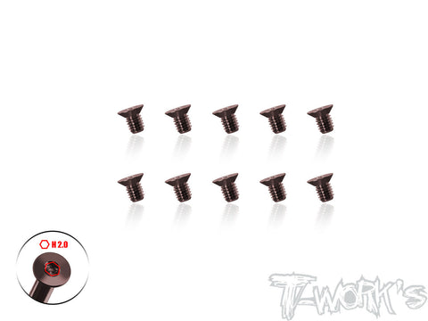 SS-3-STC   Super Thin Type Hex. Countersink Screw Set （10pcs）