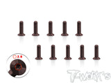 SS-S12     Countersink Screw 10pcs. ( For Serpent 1.2mm Metal Chassis )