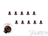SS-S12     Countersink Screw 10pcs. ( For Serpent 1.2mm Metal Chassis )