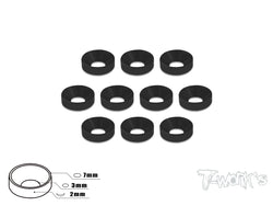 TA-001 Anodized Alum M3 Countersunk Washers (10 pcs)